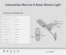 Lampadaire solaire Interstellar Warrior II