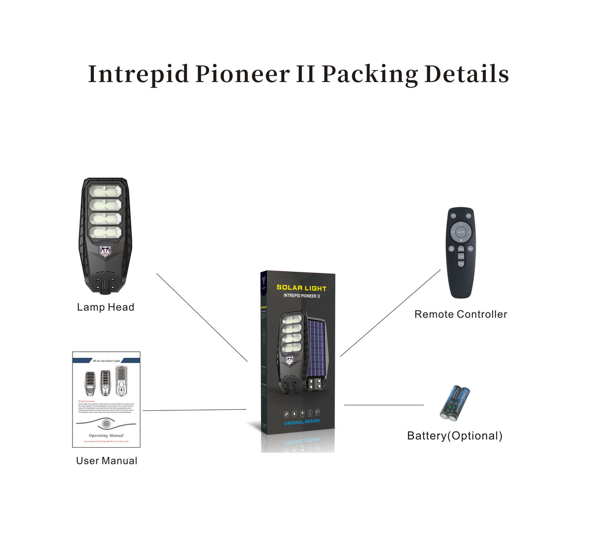 Intrepid Pioneer II Solar Street Light