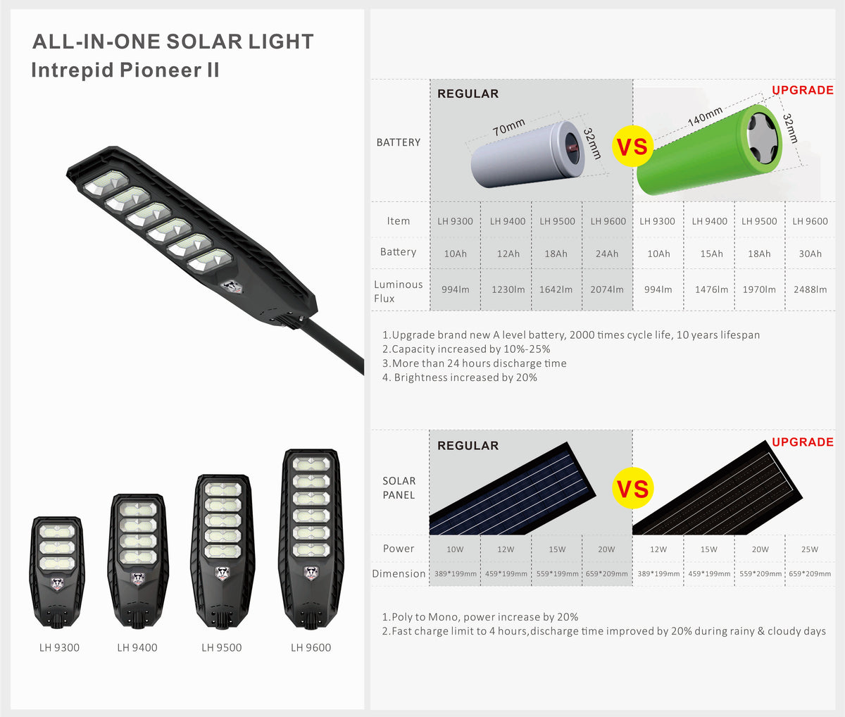Intrepid Pioneer II Solar Street Light